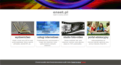 Desktop Screenshot of enset.pl